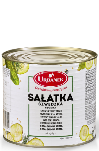 Sałatka szwedzka słodka