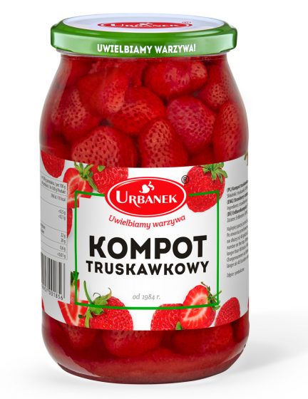 Kompot truskawkowy