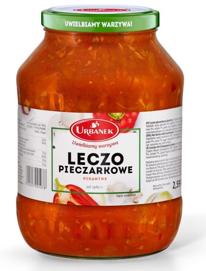 Leczo pieczarkowe pikantne