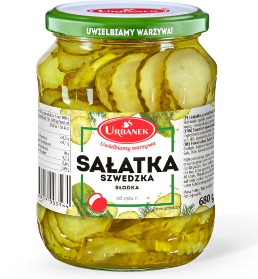 Sałatka szwedzka słodka
