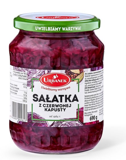 Sałatka z czerwonej kapusty