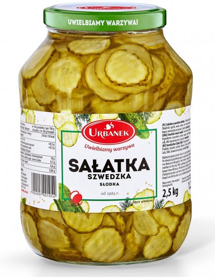 Sałatka szwedzka słodka