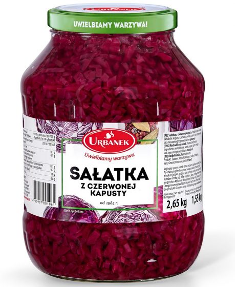 Sałatka z czerwonej kapusty