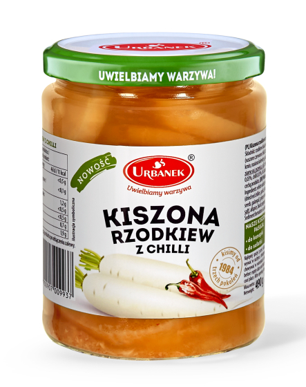 Kiszona rzodkiew z chilli