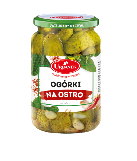 Ogórki na ostro