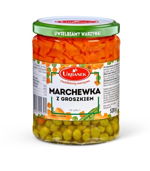 Marchewka z groszkiem